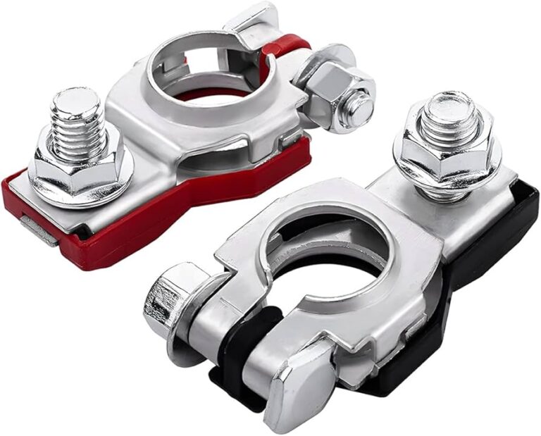 bateria con terminales positivo y negativo visibles