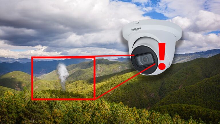 Dónde comprar una cámara IP Dahua para exterior en Chile 12 camara ip dahua instalada en exterior