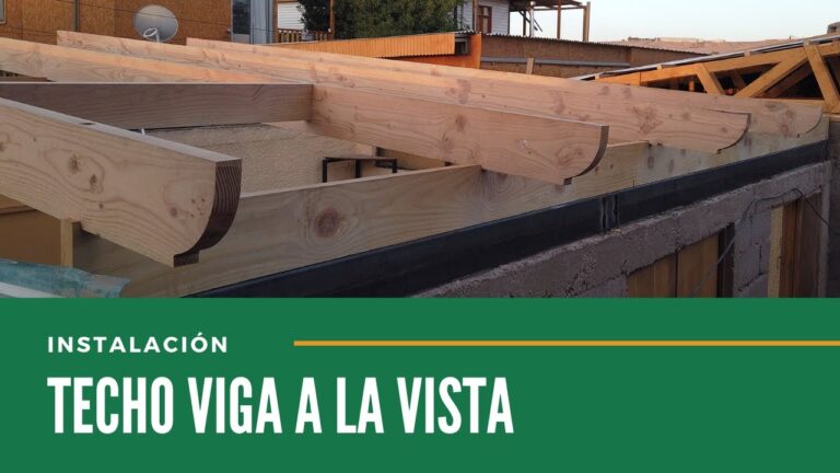 cobertizo de madera con vigas expuestas