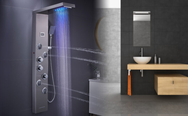 Qué beneficios ofrece una columna de ducha de acero inoxidable 24 columna de ducha de acero inoxidable moderna