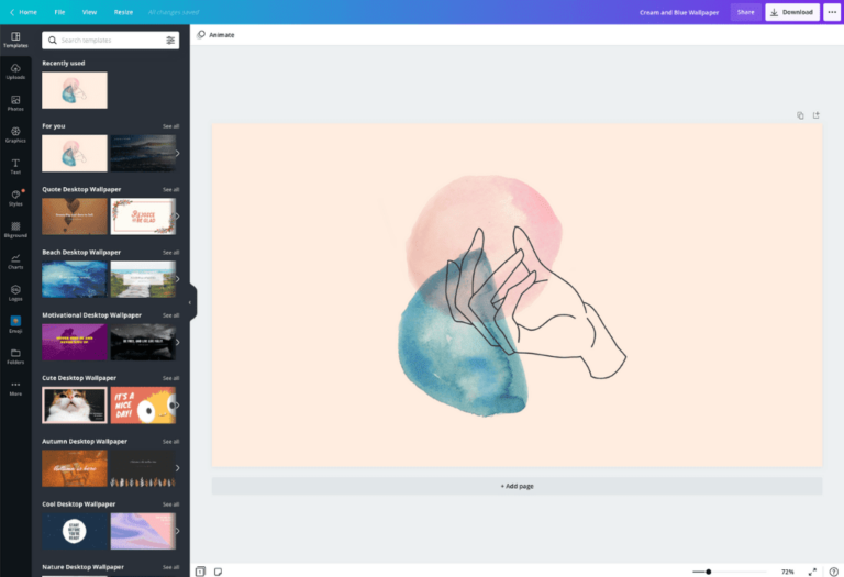 herramientas de diseno sobre un fondo creativo
