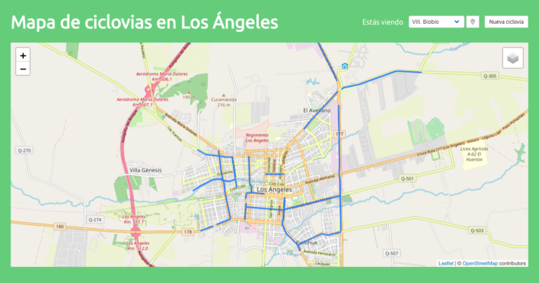 Dónde se encuentra la Avenida Las Industrias en Los Ángeles, Chile 9 mapa de los angeles chile con avenidas