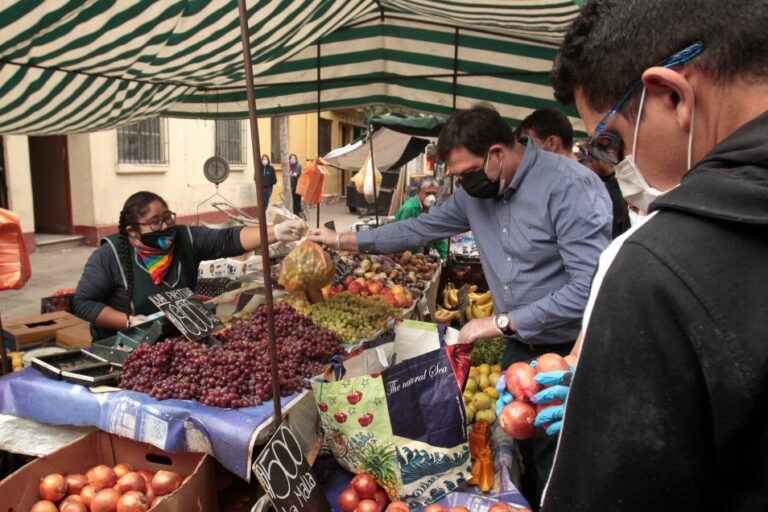 mercado callejero en quilicura