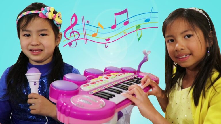 Qué órgano musical es ideal para que los niños aprendan a tocar 30 ninos tocando un teclado musical colorido