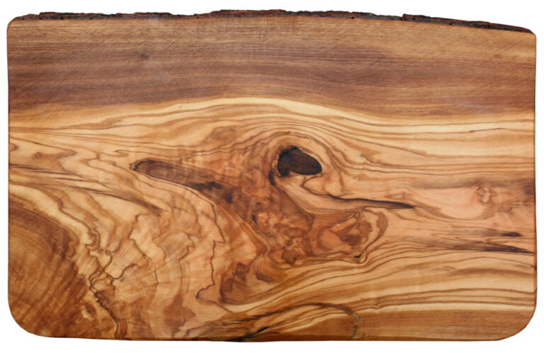 tabla de madera rustica en cocina