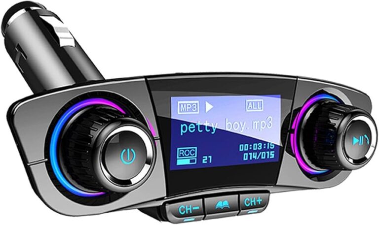 transmisor fm en un coche moderno