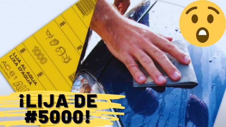 Qué tipos de lija se utilizan para pulir un auto de forma efectiva 24 variedad de lijas para pulir automoviles