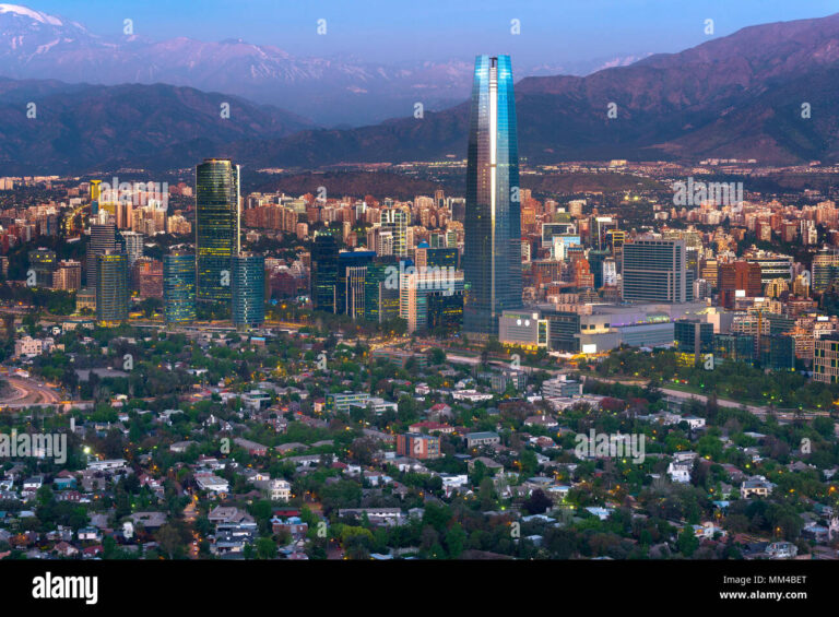 vista panoramica del costanera center