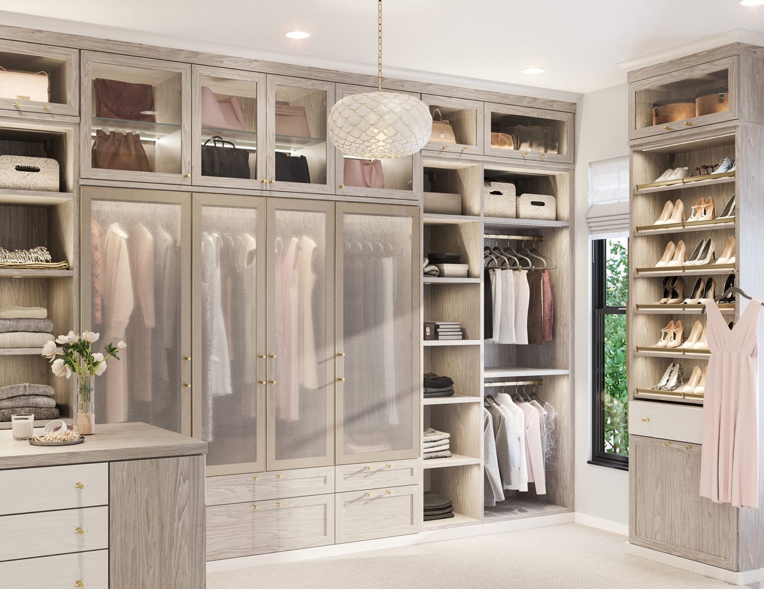 Cómo diseñar un moderno walking closet pequeño y funcional